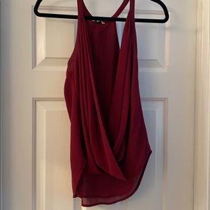 Maroon tank